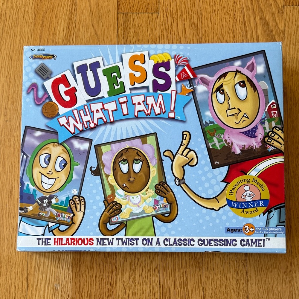 Guess What I Am! Family Board Game - Ages 3+